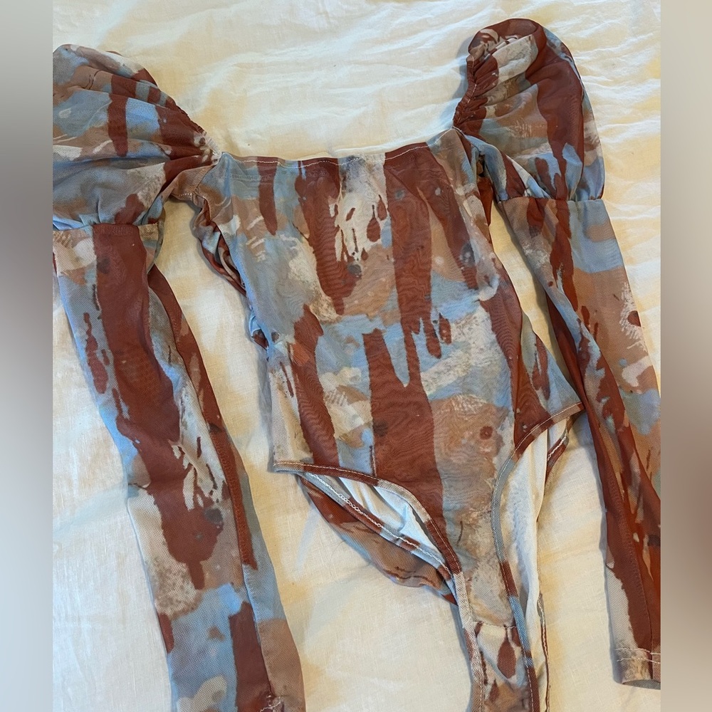 MESH SIZE 2 bodysuit SO CUTE
